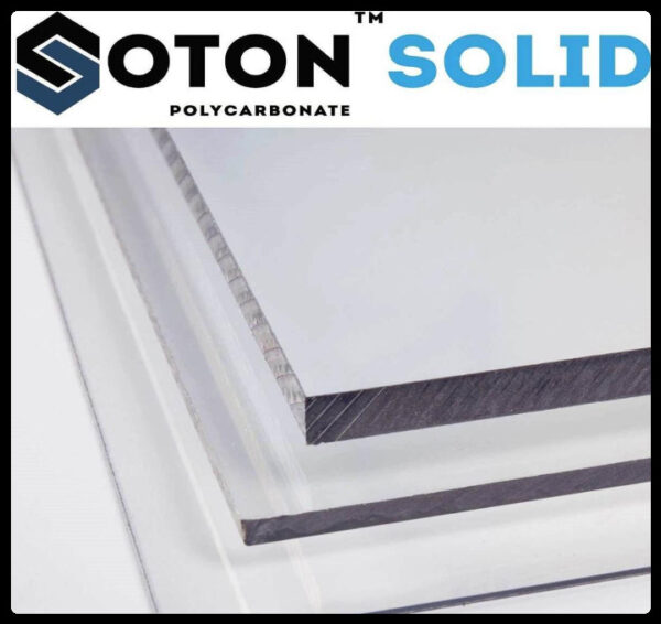 Монолитный поликарбонат 6 мм Soton SOLID Бронза — изображение 2