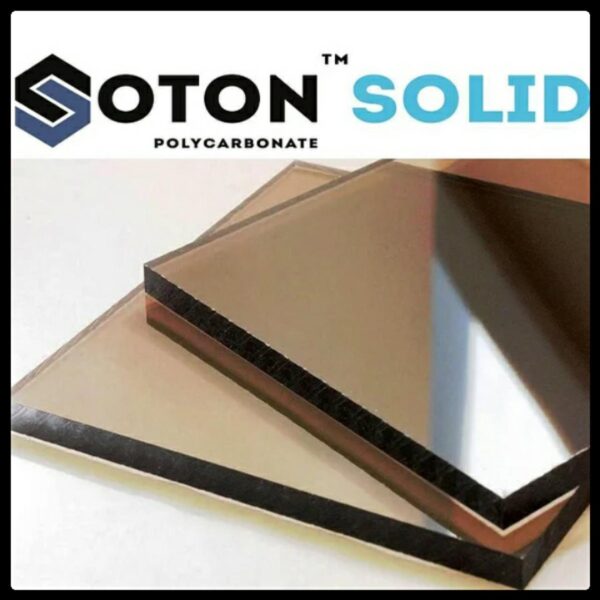 Монолитный поликарбонат 6 мм Soton SOLID Бронза — изображение 3